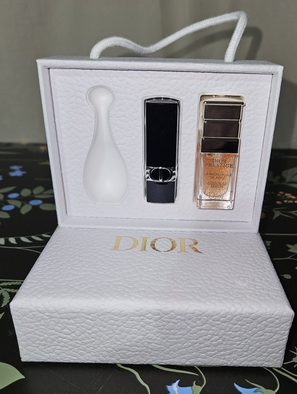 Dior Mini Prestige Skincare and Lipstick Set